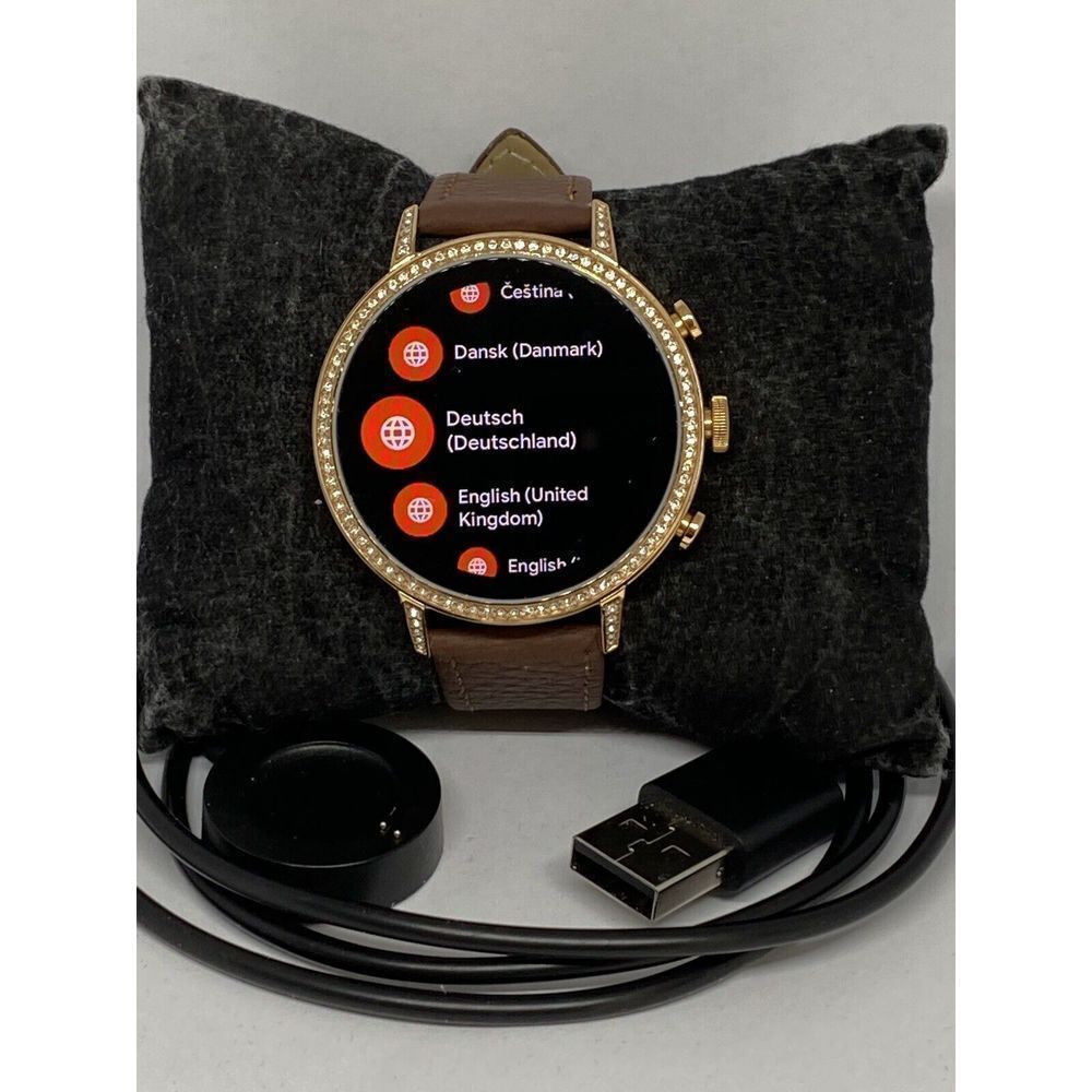 Fossil Gen 4 Authentic Digital Dial Smart Watch Custom Band FTW6011 LT425
